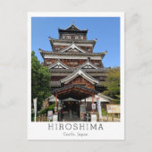 Persoonlijk Hiroshima Kasteel, Japan Briefkaart (Voorkant)