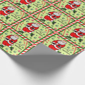 Persoonlijk Hockey Kerstcadeau Cadeaupapier (Hoek)