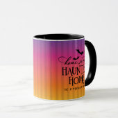 Persoonlijk 'Home Sweet Haunted Home' Halloween Mok (Voorkant rechts)
