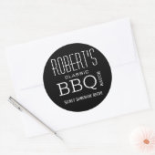 Persoonlijk homemade BBQ Sauce Label (Envelop)