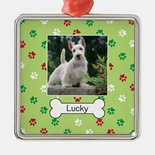 Persoonlijk Hond Mini Frame Ornament (Voorkant)