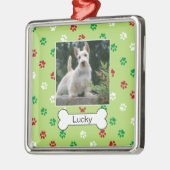 Persoonlijk Hond Mini Frame Ornament (Links)