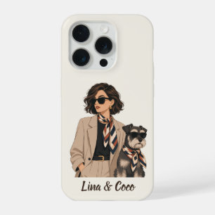 "Persoonlijk Hond Moeder Cadeau" "Aangepast Huisdi iPhone 15 Pro Case