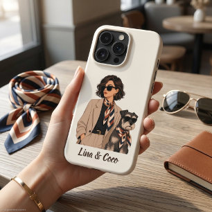 "Persoonlijk Hond Moeder Cadeau" "Aangepast Huisdi iPhone 15 Pro Case
