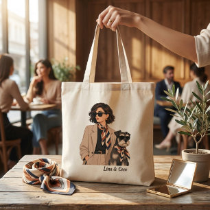 "Persoonlijk Hond Moeder Cadeau" "Aangepast Huisdi Tote Bag