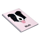 Persoonlijk Hond Motief Notitieboek (Rechterzijde)