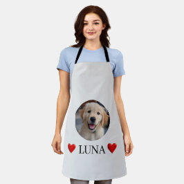 Persoonlijk Honden Foto & Naam Schort