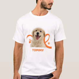Persoonlijk honden T-shirt | Aangepaste naam Tommy