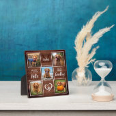 Persoonlijk hondenherdenking 5 foto collage fotoplaat (Insitu)