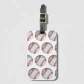 Persoonlijk honkbal bagagelabel (Voorkant (verticaal))