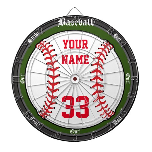 Persoonlijk honkbal dartbord (Voorkant)