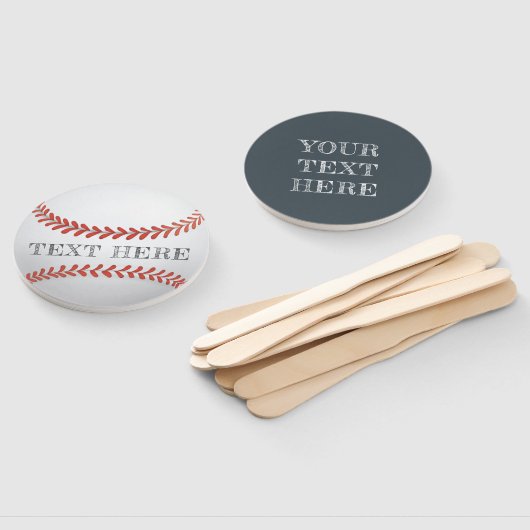 Persoonlijk honkbal handwaaier (Niet-gemonteerd)