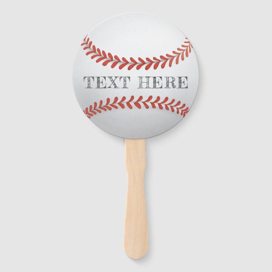 Persoonlijk honkbal handwaaier (Voorkant)