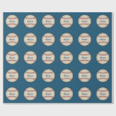 Persoonlijk honkbal inpakpapier (Vlak)