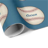 Persoonlijk honkbal inpakpapier (Rol Hoek)