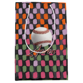 Persoonlijk honkbal medium cadeauzakje