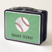 Persoonlijk honkbal op groene Kinder jongens (Voorkant)