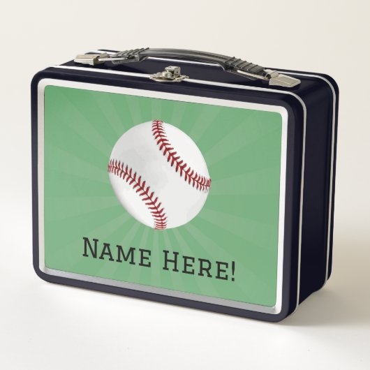 Persoonlijk honkbal op groene Kinder jongens (Voorkant)