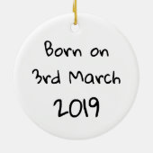 Persoonlijk hoofdartikel Toadstool & Dragonfly New Keramisch Ornament (Achterkant)