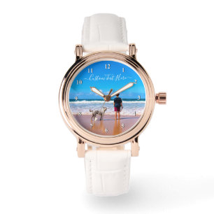 Persoonlijk horloge met aangepaste tekst