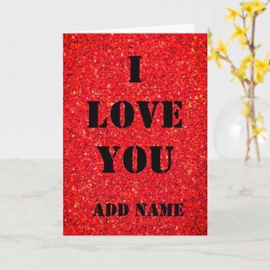 Persoonlijk hou ik van je kaart (Gele Bloem)