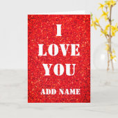 Persoonlijk hou ik van je kaart (Gele Bloem)