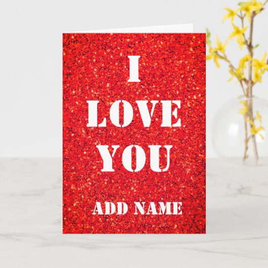 Persoonlijk hou ik van je kaart (Gele Bloem)