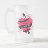 Persoonlijk hou ik van je moeder matglas bierpul (Links)