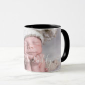 Persoonlijk hou ik van je vader fotosjabloon mok (Voorkant rechts)