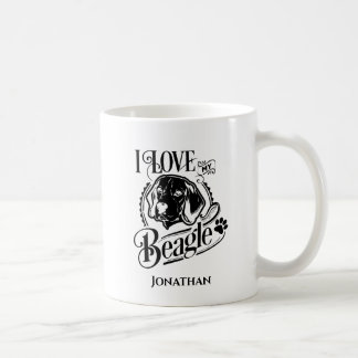 Persoonlijk hou ik van Mijn Beagle Koffiemok