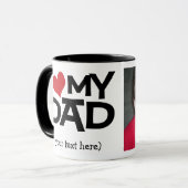 Persoonlijk hou ik van mijn vader Foto Mok (Voorkant links)