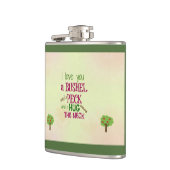 Persoonlijk hou ik van roestvrijstalen kolf heupfles (Links)