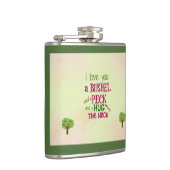 Persoonlijk hou ik van roestvrijstalen kolf heupfles (Rechts)