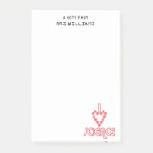 Persoonlijk hou ik van wetenschap post-it® notes (Voorkant)