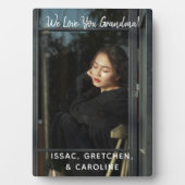 Persoonlijk houden we van het oma-fotoscript fotoplaat (voorkant)