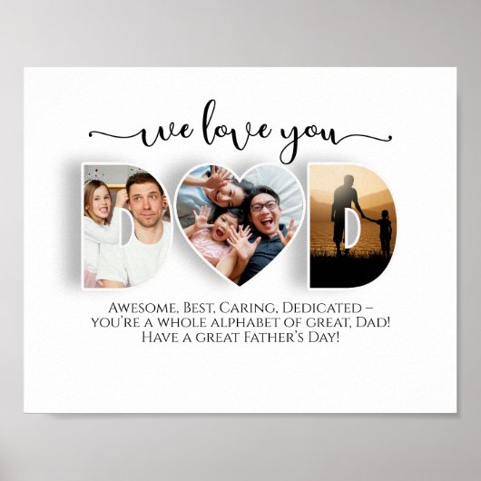 Persoonlijk houden we van je vader Poster (Voorkant)