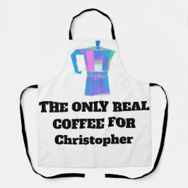 Persoonlijk Huis Barista Helder Schort Grappige Ko