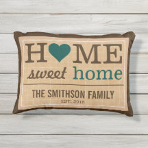 Persoonlijk huis zoet huis familie welkom bord