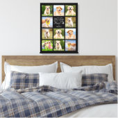 Persoonlijk huisdier-herdenkingscadeau Aandenken a Canvas Afdruk (Insitu (Slaapkamer))