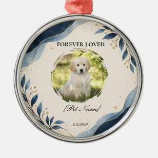 Persoonlijk huisdier-herdenkingssieraad metalen ornament