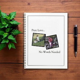 Persoonlijk huisdier plannernotitieboek planner