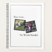 Persoonlijk huisdier plannernotitieboek planner (Voorkant)