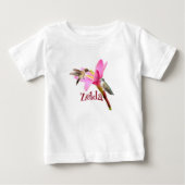 Persoonlijk Hummingbird Baby T-Shirt (Voorkant)