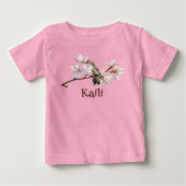 Persoonlijk Hummingbird Baby T-Shirt (Voorkant)