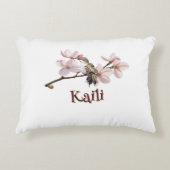 Persoonlijk Hummingbird Babykussen Accent Kussen (Voorkant)
