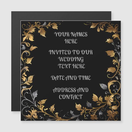 Persoonlijk huwelijk (Voorkant / Achterkant)