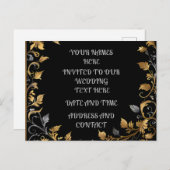 Persoonlijk Huwelijk   Aankondigingskaart (Voorkant / Achterkant)