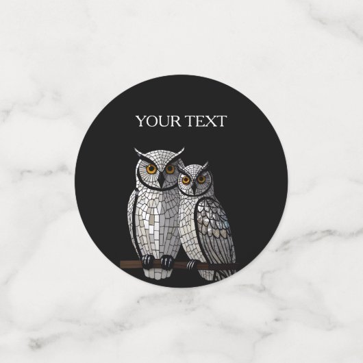 Persoonlijk huwelijk confetti (Kleine voorkant)