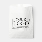 Persoonlijk Huwelijk Eigen Idee Logo Toevoegen Bedankzakje (Voorkant)