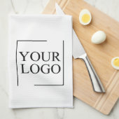 Persoonlijk Huwelijk Eigen Idee Logo Toevoegen Theedoek (Quarter Fold)